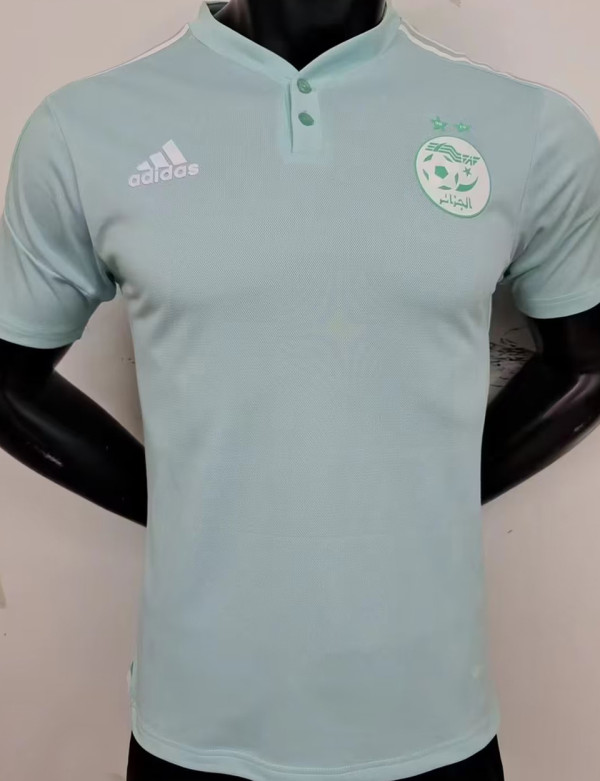 2023/24 Algeria Light Blue POLO Jersey