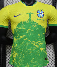 2022/23 Brazil Special Edition Yellow Player Version Jersey