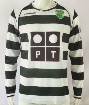 2001/03 Lisbon Home Retro Long Sleeve Soccer Jersey