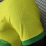 2022/23 Brazil Special Edition Yellow Player Version Jersey