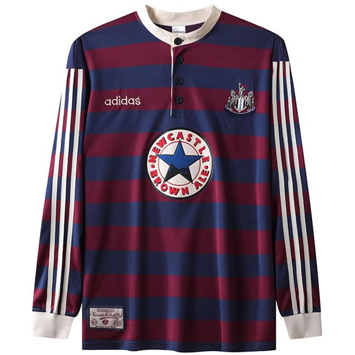 Retro Newcastle Away Long Sleeve Jersey 97/99 By Adidas | Newcastle United
