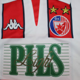 1999/01 Red Star Home Retro Long Sleeve Soccer Jersey