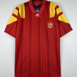 1992/94 Spain Home Red Retro Soccer Jersey