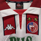 1999/01 Red Star Home Retro Long Sleeve Soccer Jersey