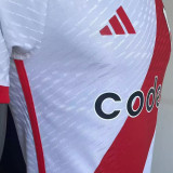 2023/24 River Plate Home Player Version Soccer Jersey