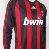 2008/09 AC Milan Home Long Sleeve Retro Jersey