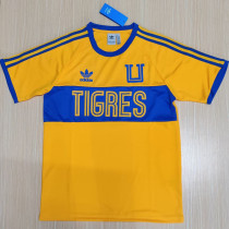 2023/24 U.A.N.L Tiger Retro Style Yellow Fans Jersey