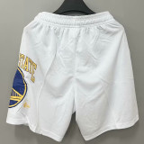 2023/24 Warriors White NBA Cotton Pants
