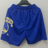 2023/24 Warriors Blue NBA Cotton Pants