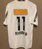 2011/12 Santos White Retro Kids Soccer Jersey