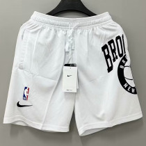 2023/24 Nets White NBA Cotton Pants