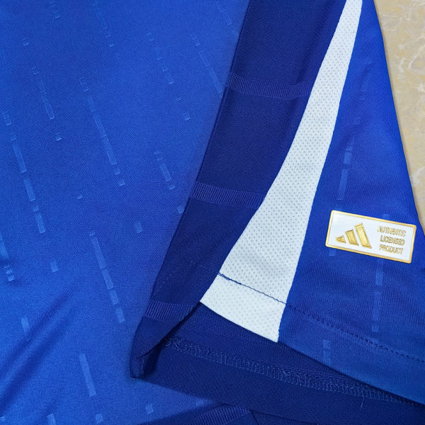 2024 Italy Home Blue Player Version Soccer Jersey