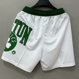 2023/24 Celtics White NBA Cotton Pants