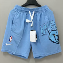 2023/24 Grizzlies Blue NBA Cotton Pants