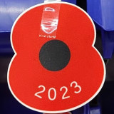 Royal British Legion Poppy 2023 英超胸前红花  (You can buy it Or tell me to print it on the Jersey )