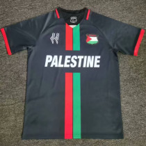 2023/24 Palestine Black Fans Soccer Jersey