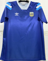 1991/93 Argentina Away Blue Retro Soccer Jersey