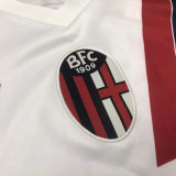 2023/24 Bologna Away White Fans Soccer Jersey