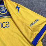 2023/24 Frosinone Home Yellow Fans Soccer Jersey 佛罗西诺内