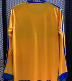 2023/24 U.A.N.L Tiger Retro Style Yellow Long Sleeve Jersey