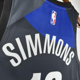 2023/24 Nets SIMMONS #10 City Edition NBA Jerseys 热压