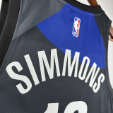 2023/24 Nets SIMMONS #10 City Edition NBA Jerseys 热压