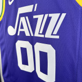 2023/24 Jazz CLARKSON #00 Purple Retro NBA Jerseys