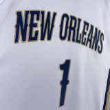 2023/24 Pelicans WILLIAMSON #1 White NBA Jerseys