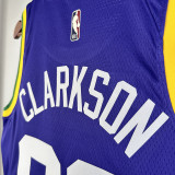 2023/24 Jazz CLARKSON #00 Purple Retro NBA Jerseys