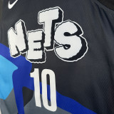 2023/24 Nets SIMMONS #10 City Edition NBA Jerseys 热压