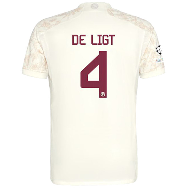 DE LIGT #4 BFC 1:1 Quality Third Fans Soccer Jersey 2023/24 ★★