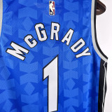 2023/24 Magic MCGRADY #1 Royal Blue Retro NBA Jerseys 热压