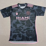 2023/24 Inter Miami x APE Black Fans Jersey 粉色三边