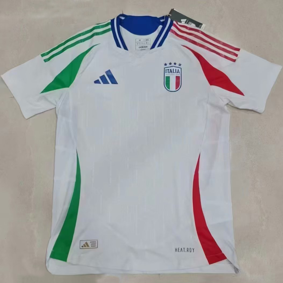 2024 Italy Away White Fans Soccer Jersey