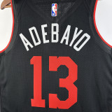 2023/24 Miami Heat ADEBAYO #13  Black City Edition NBA Jerseys