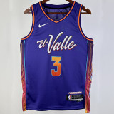 2023/24 Suns BEAL #3 Purple City Edition NBA Jerseys