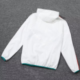 2023/24 M Utd White Windbreaker