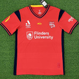 2023/24 Adelaide United Home Red Fans Soccer Jersey 阿德莱德联