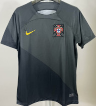 2023/24 Portugal Special Edition Black Grey Fans Jersey