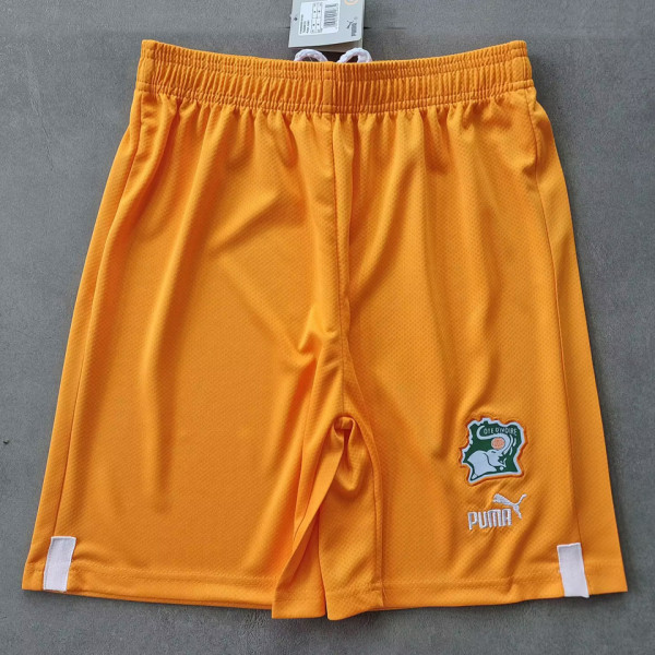 2023/24 Ivory Coast Orange Shorts Pants