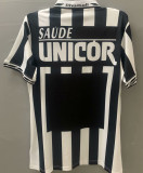 1996 Santos Black White Retro Soccer Jersey