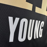 2023/24 Eagles YOUNG #11 Black City Edition NBA Jerseys