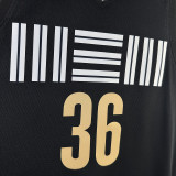 2023/24 Grizzlies SMART #36 Black City Edition NBA Jerseys Hot Pressed