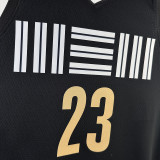 2023/24 Grizzlies ROSE #23 Black City Edition NBA Jerseys Hot Pressed
