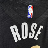 2023/24 Grizzlies ROSE #23 Black City Edition NBA Jerseys Hot Pressed