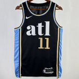 2023/24 Eagles YOUNG #11 Black City Edition NBA Jerseys