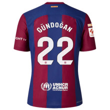 Gündoğan #22 BA 1:1 Quality Home Fans Jersey 2023/24 (LaLiga Font 西甲字体) ★★