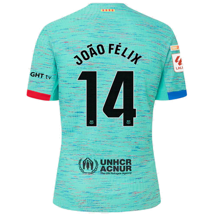 João Félix #14 BA 1:1 Third Blue Fans Soccer Jersey 2023/24