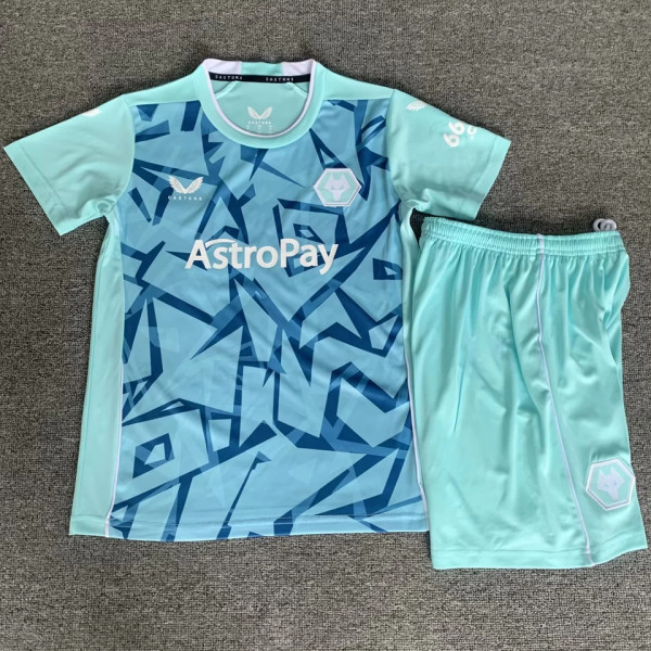 2023/24 Wolves Third Kids Soccer Jersey