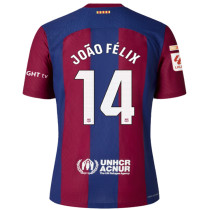 João Félix #14 BA 1:1 Quality Home Fans Jersey 2023/24 (LaLiga Font 西甲字体) ★★